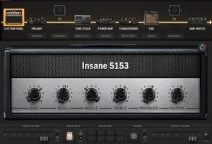 bias amp 2 insane 5153 metal tone