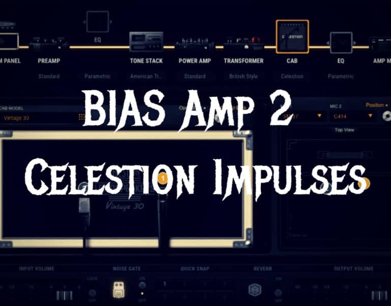 BIAS Amp 2 Celestion impulses