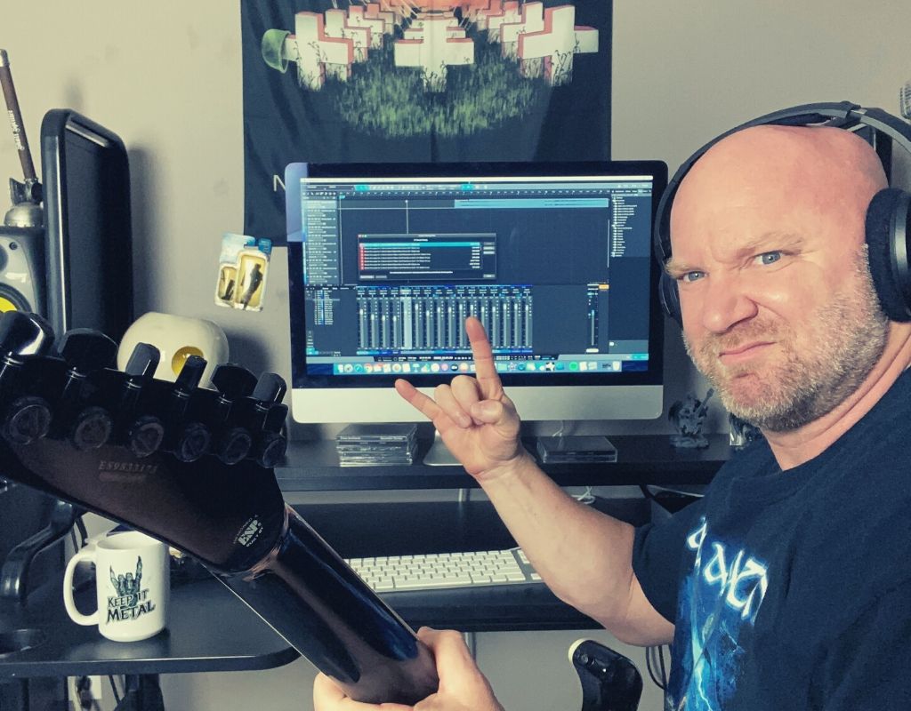 recording metal music