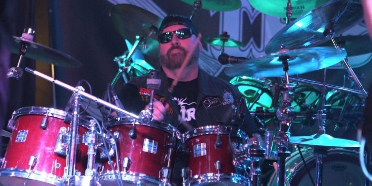 Ed Aborn drummer for 80s heavy metal band Siren