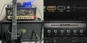 Metal Tone with Real Amp and Virtual Amp