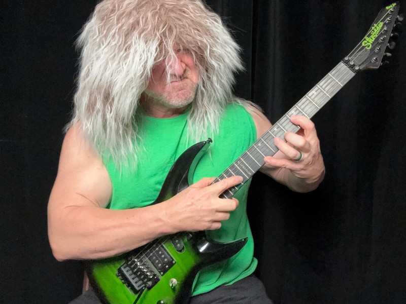 Gunnar Metal Guitarist Sweep Picking Finger Tapping