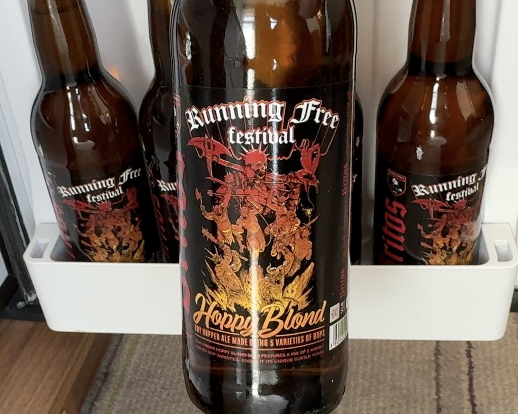 Running Free Festival Hoppy Blond Beer - Jason Stallworth with Nasty Savage in Bulgaria 2026
